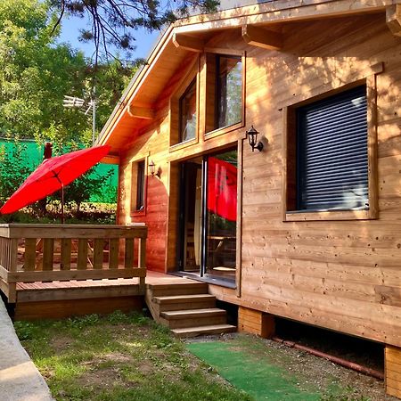 Camping L'Enclave Mobil-Home Estavar المظهر الخارجي الصورة