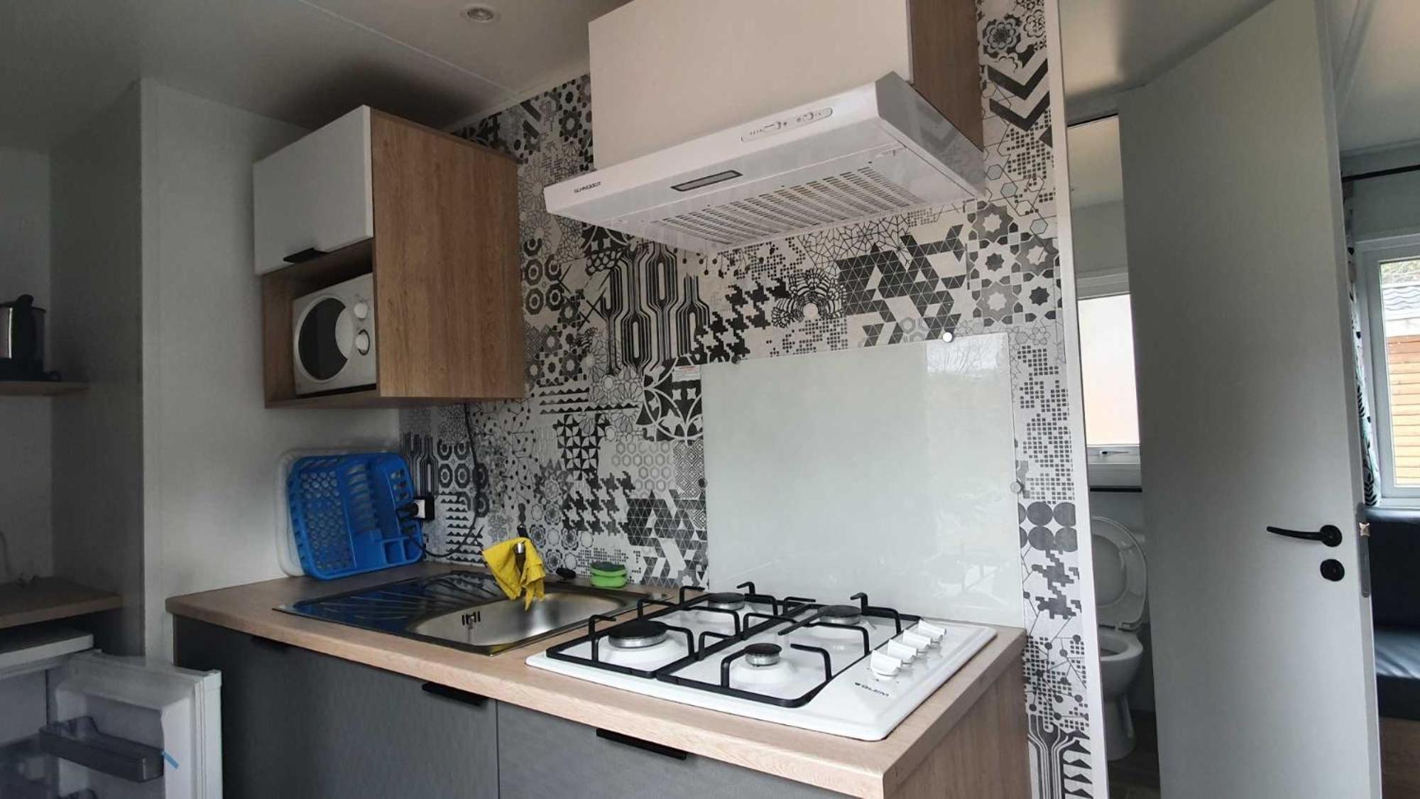 Camping L'Enclave Mobil-Home Estavar المظهر الخارجي الصورة