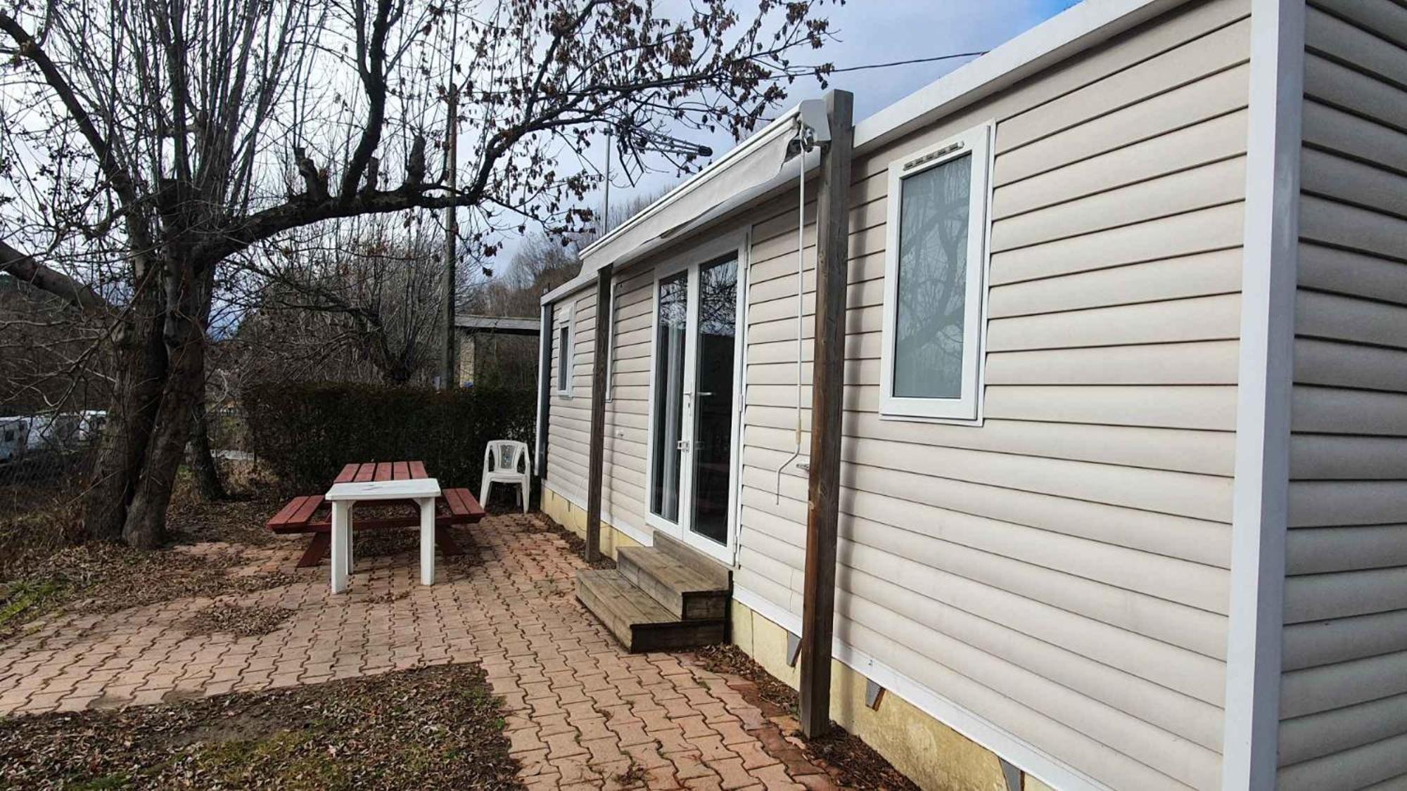 Camping L'Enclave Mobil-Home Estavar المظهر الخارجي الصورة