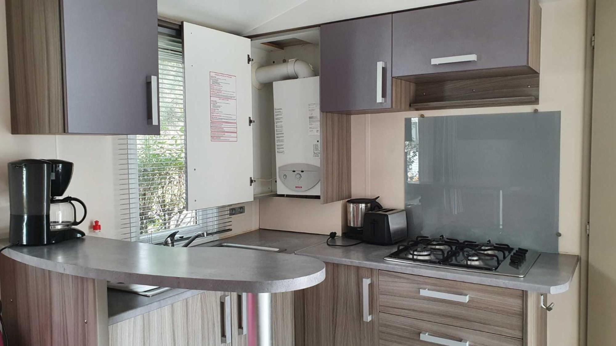 Camping L'Enclave Mobil-Home Estavar المظهر الخارجي الصورة